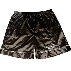 Post Malone - Austin, TX Exclusive - Satin Crew Shorts - Staff exclusive